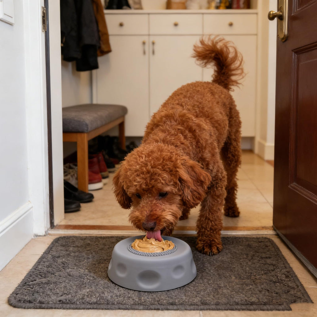 Rolling Ball Lick Bowl