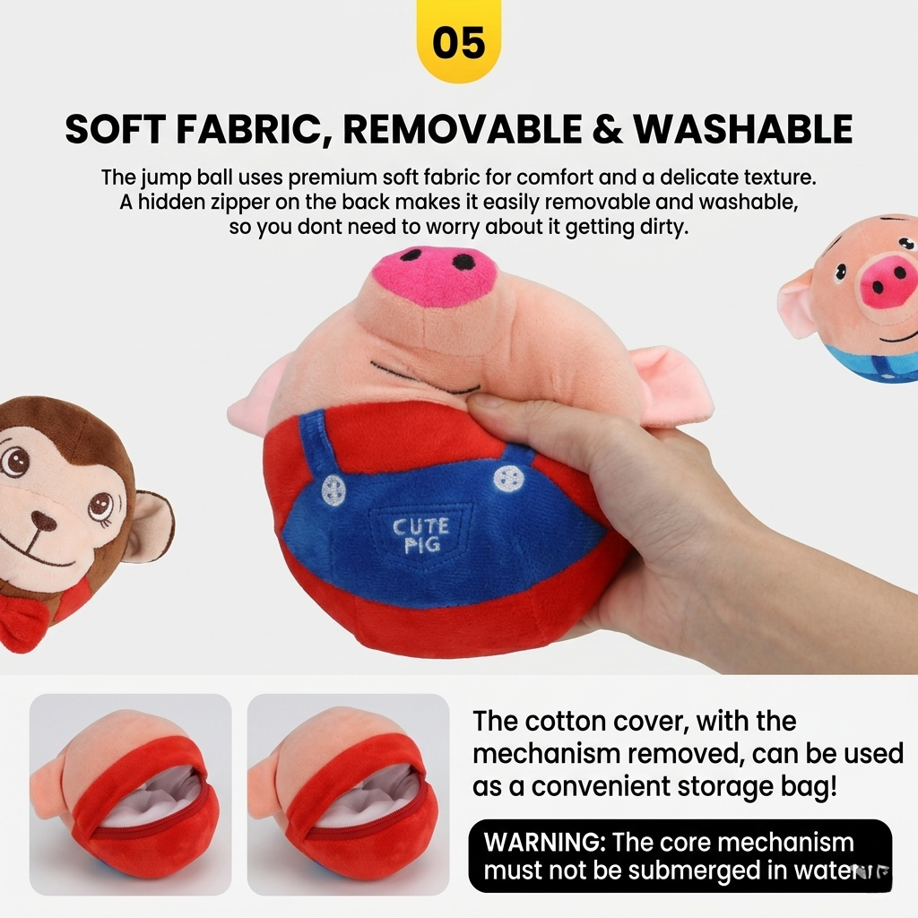 Jumping Pig Toy Ball