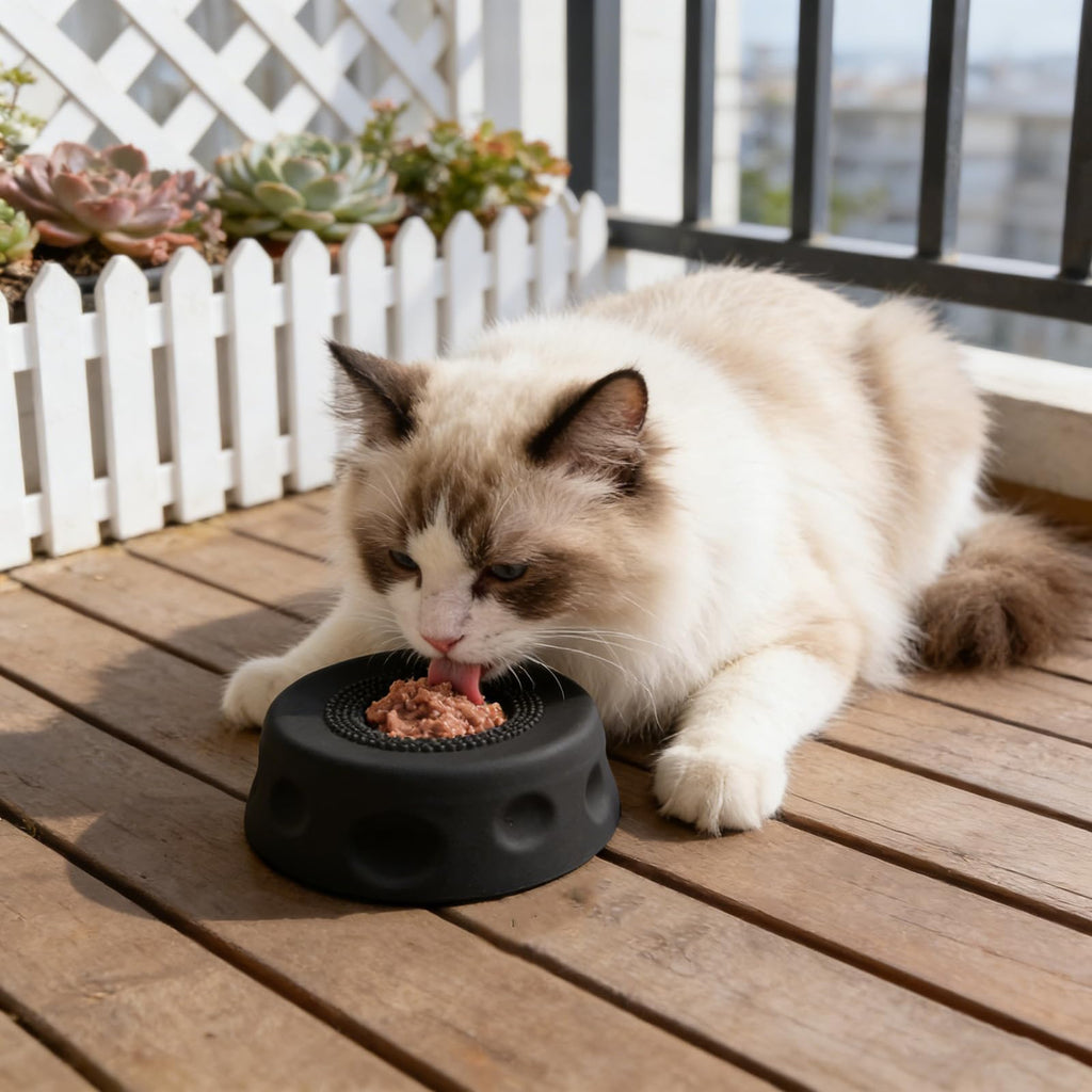 Rolling Ball Lick Bowl