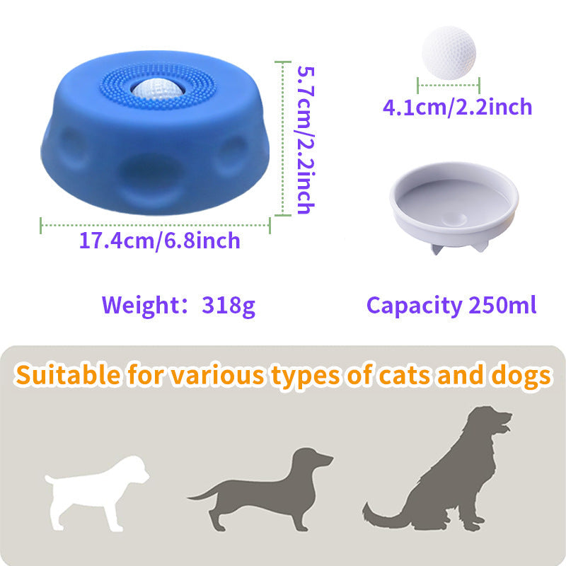 Rolling Ball Lick Bowl