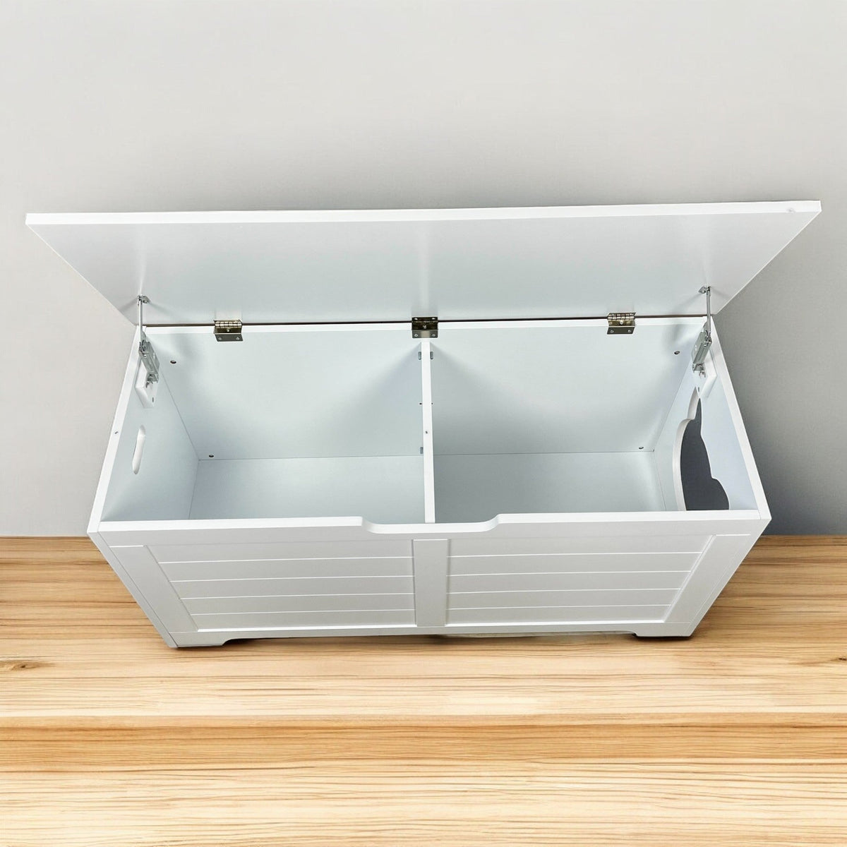 Top-Entry Litter Box Enclosure, White