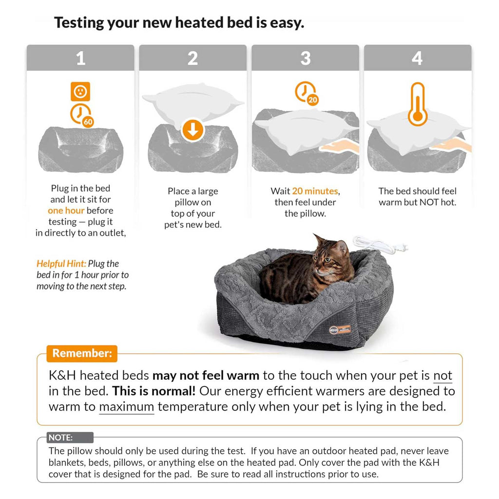 Heated Lounge Sleeper Bed