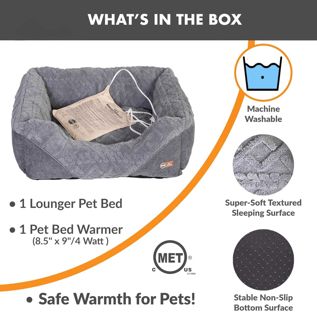 Heated Lounge Sleeper Bed
