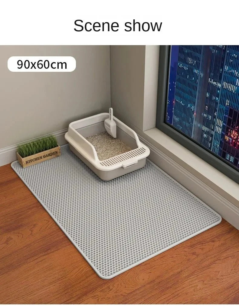 Mini Honeycomb Litter Mat, 12 x 12 in