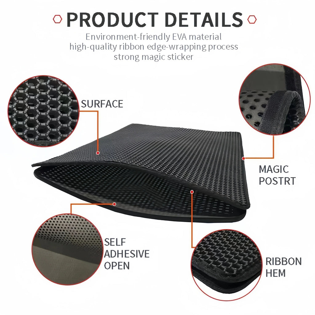 Mini Honeycomb Litter Mat, 12 x 12 in