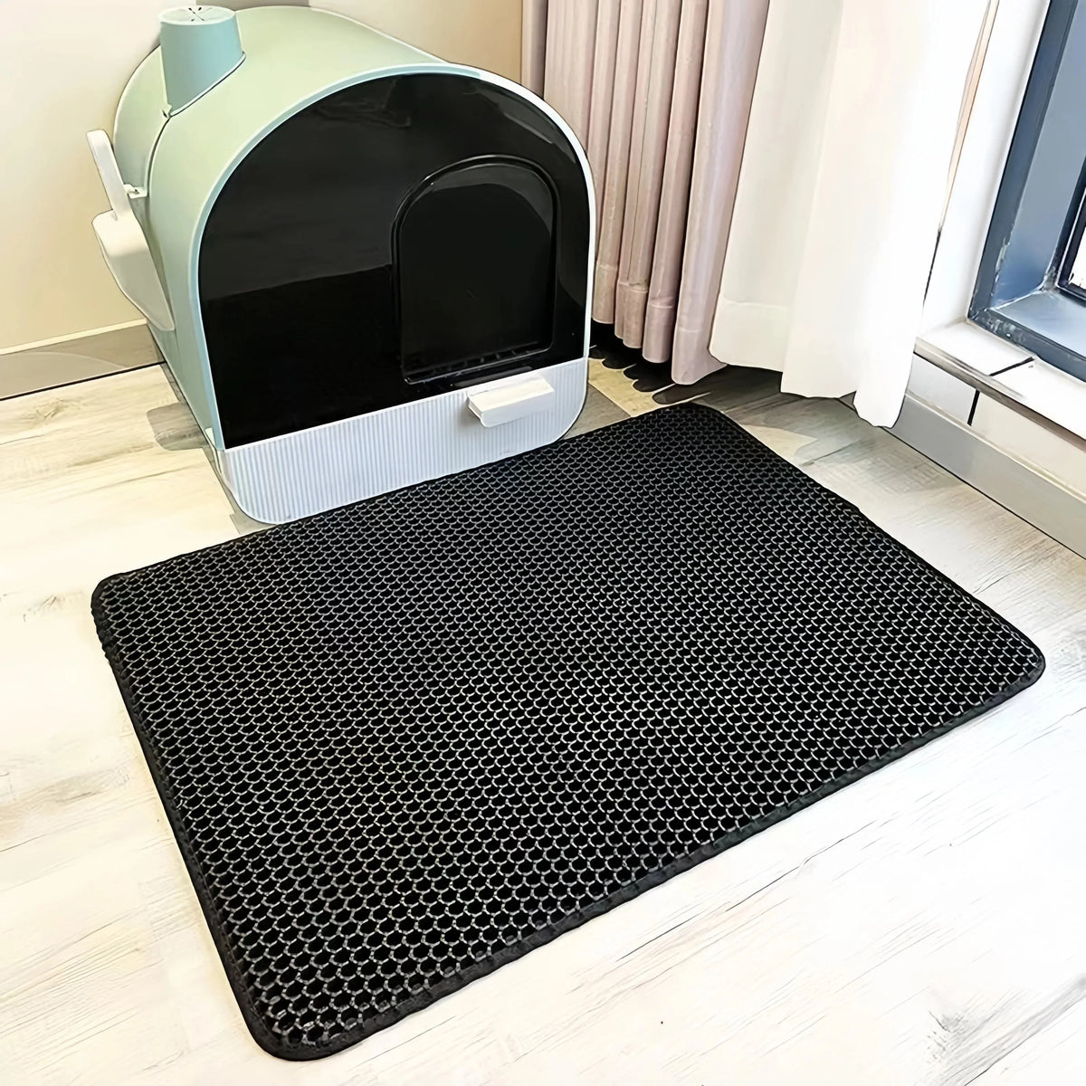 Mini Honeycomb Litter Mat, 12 x 12 in