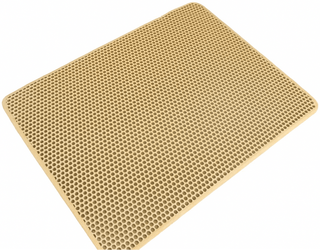 Mini Honeycomb Litter Mat, 12 x 12 in