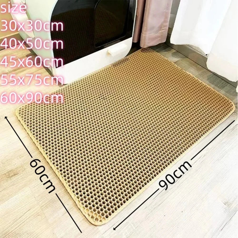 Mini Honeycomb Litter Mat, 12 x 12 in